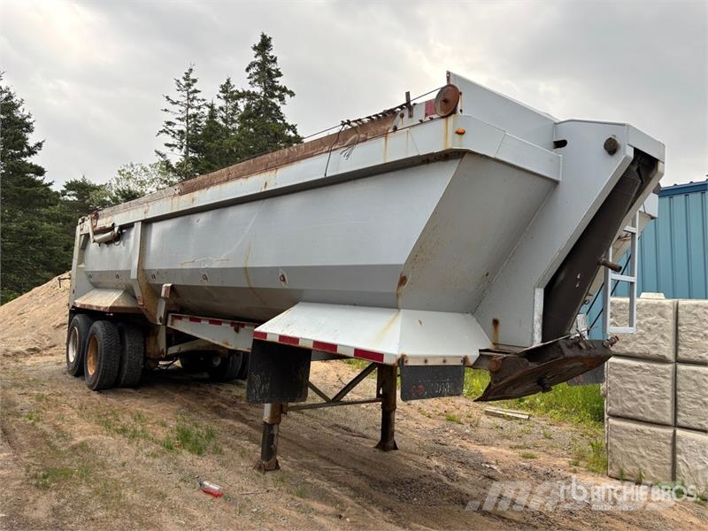 Manac 26 ft T/A End Dump Trailer Самоскиди