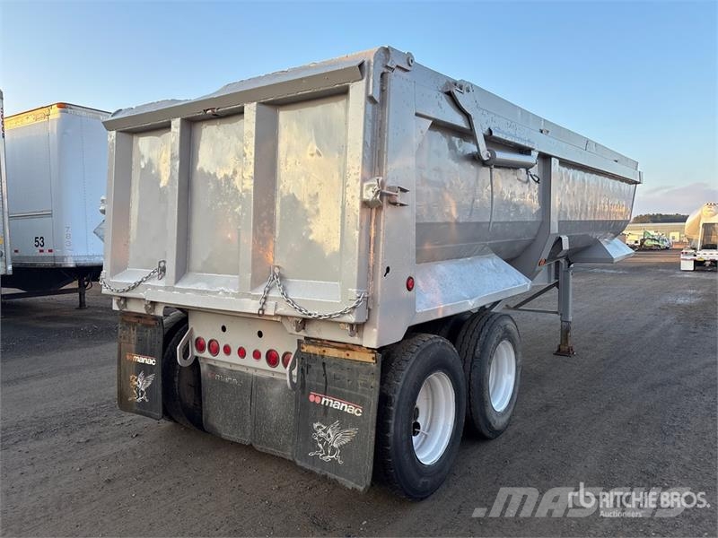 Manac 44226A 27 ft T/A End Dump Trailer Kipper
