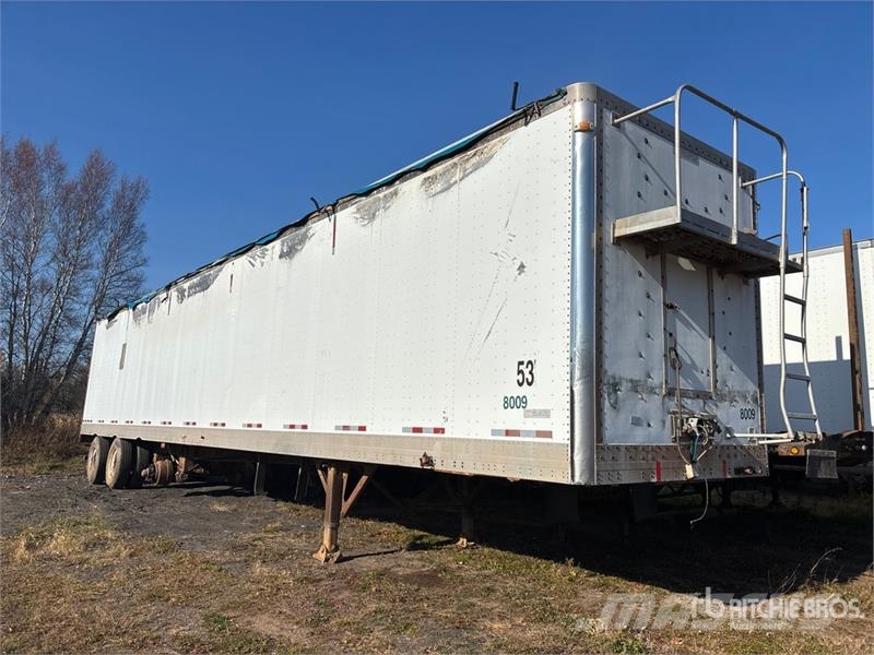 Manac 53 ft Tri/A Moving Floor Open-Top Chip Trailer Прицепы-Щеповозы