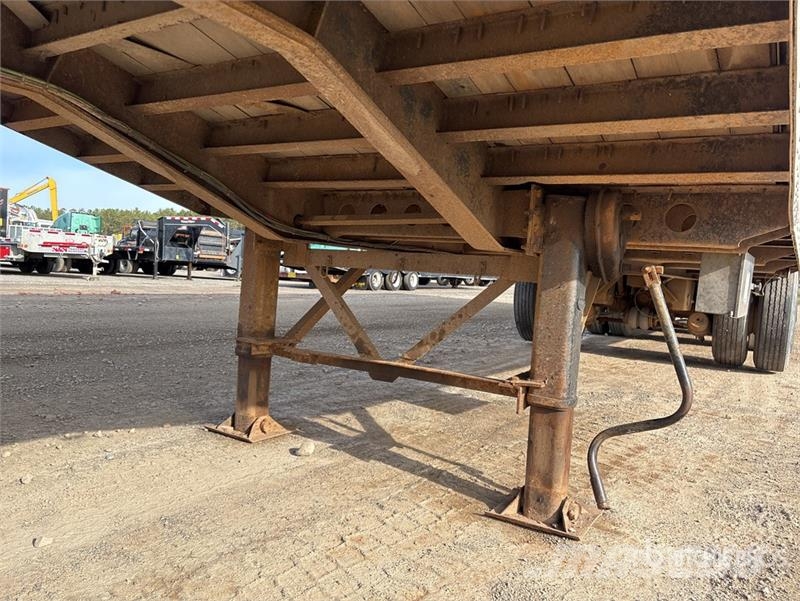 Manac 53 ft x 102 in Quad/A Open-Top Chip Trailer Remolques volquete para virutas de madera