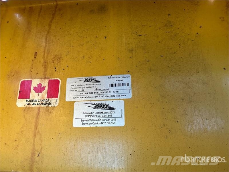  Metal Pless 24 ft 2 Way Snow Pusher - Fits Wheel L Εκχιονιστήρες και χιονοδιώχτες