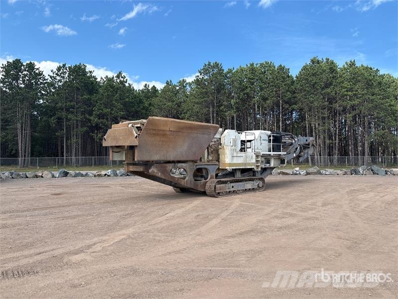 Metso LT105 Tracked Jaw Crushing Plant Komplett üzemek