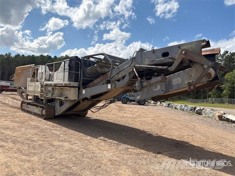Metso LT105 Tracked Jaw Crushing Plant Komplett üzemek
