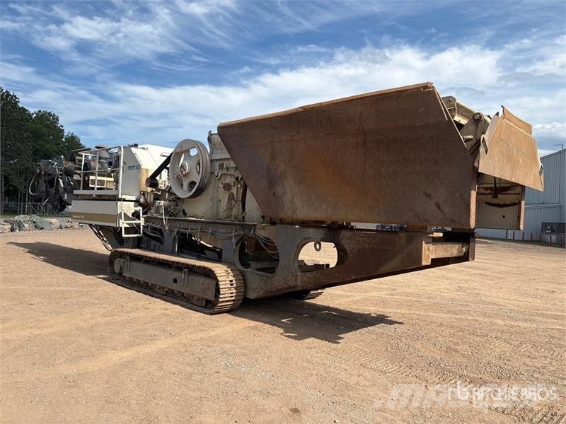 Metso LT105 Tracked Jaw Crushing Plant Komplett üzemek