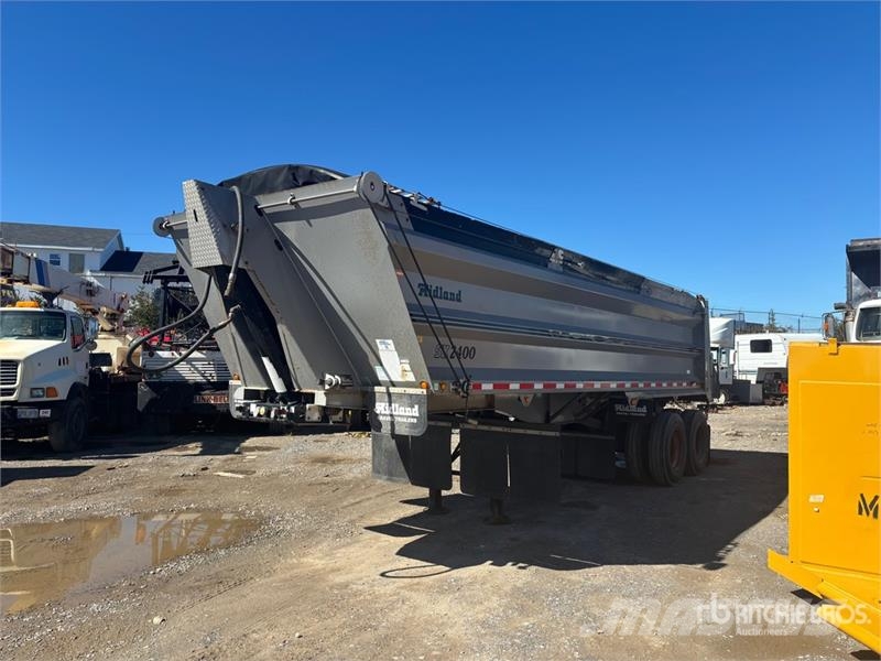 Midland 27 ft T/A End Dump Trailer Savivartės priekabos