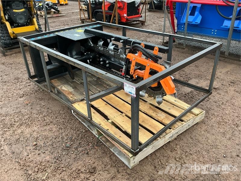  Mower King ECSSCT72 60 in Skid Steer Trencher (Unu 트렌처