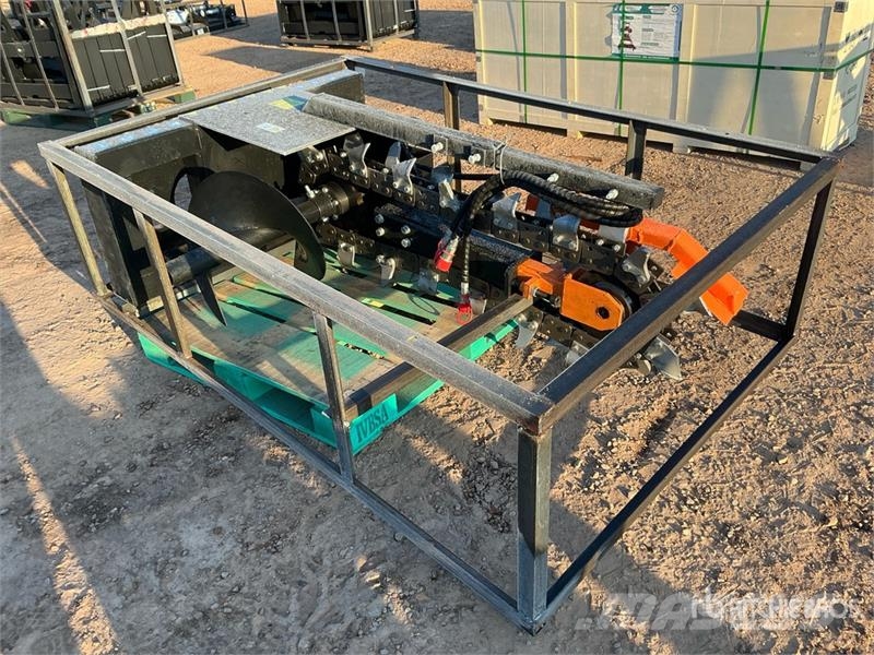 Mower King ECSSCT72 60 in Skid Steer Trencher (Unu 트렌처
