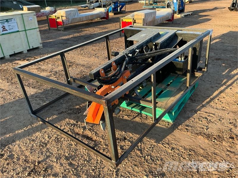 Mower King ECSSCT72 60 in Skid Steer Trencher (Unu 트렌처