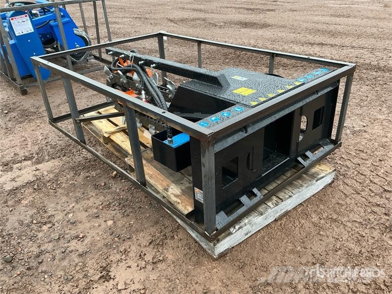  Mower King ECSSCT72 60 in Skid Steer Trencher (Unu 트렌처