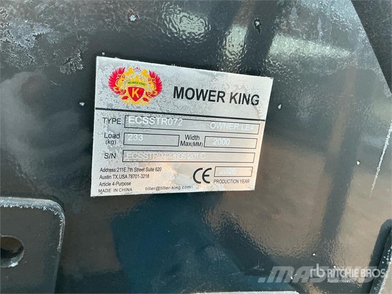  Mower King ECSSTR072 72 in Skid Steer Tiller (Unus Power harrows and rototillers