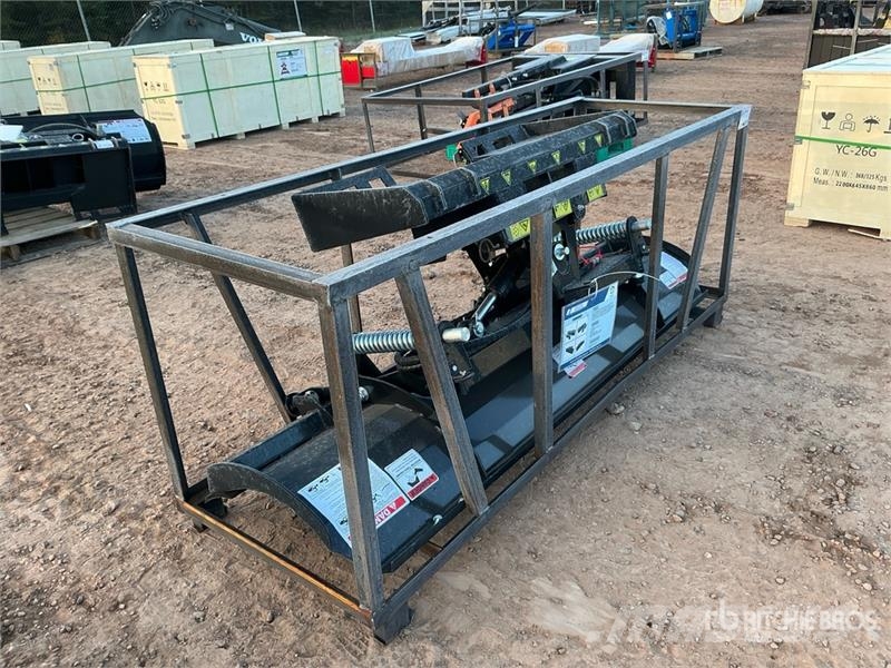  Mower King SPA84 84 in Skid Steer Dozer (Unused) Tolólapok