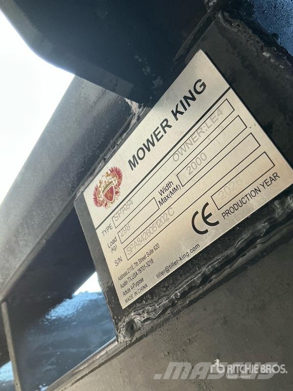  Mower King SPA84 84 in Skid Steer Dozer (Unused) Tolólapok