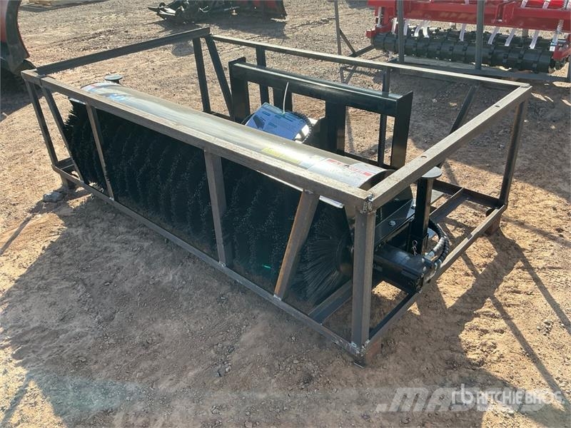Mower King SSAB72 72 in Skid Steer Broom (Unused) Harjad