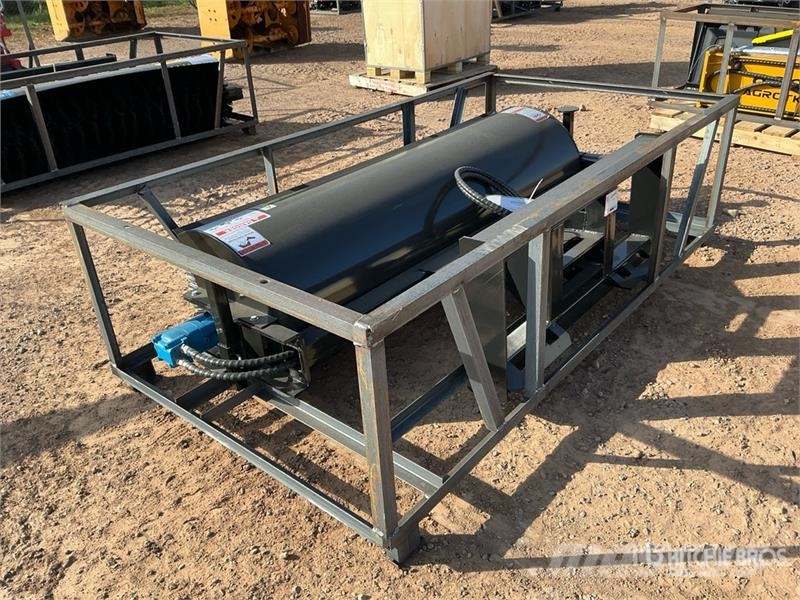 Mower King SSAB72 72 in Skid Steer Broom (Unused) Harjad