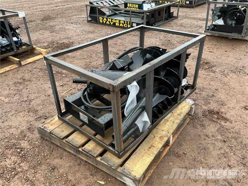  Mower King SSECAG-Y Skid Steer Auger (Unused) 드릴