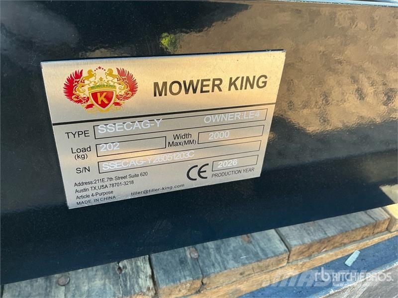  Mower King SSECAG-Y Skid Steer Auger (Unused) Τρυπάνια