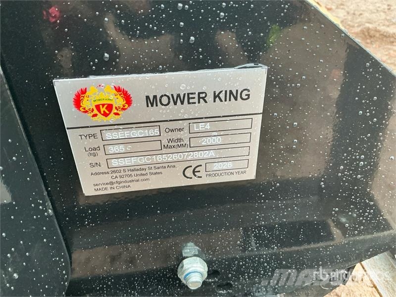  Mower King SSEFGC165 72 in Skid Steer Flail  (Unus Maaiers