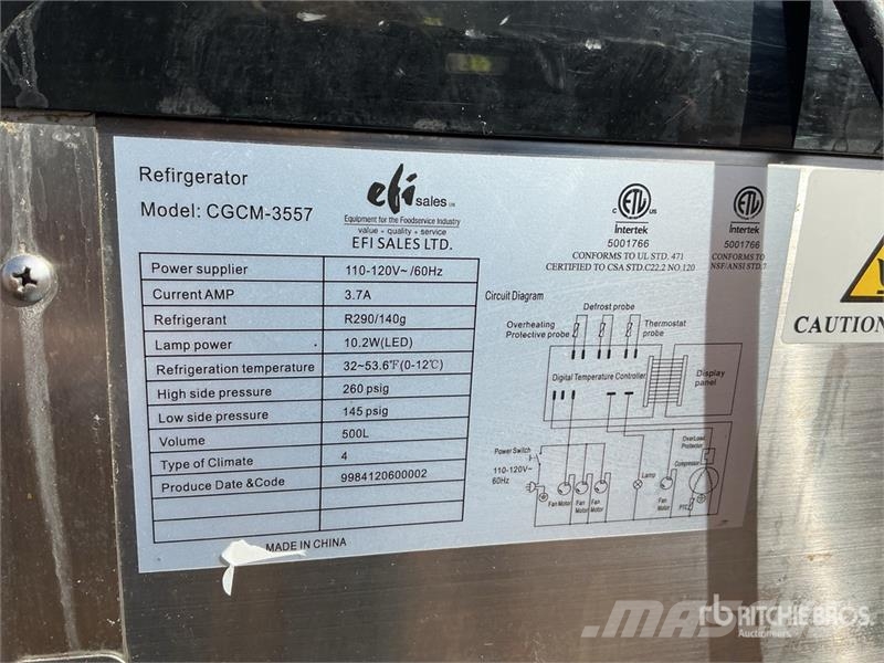 Nella Display Refrigerator Andre komponenter