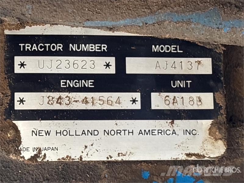New Holland 1620 2WD Utility Tractor 小型曳引機