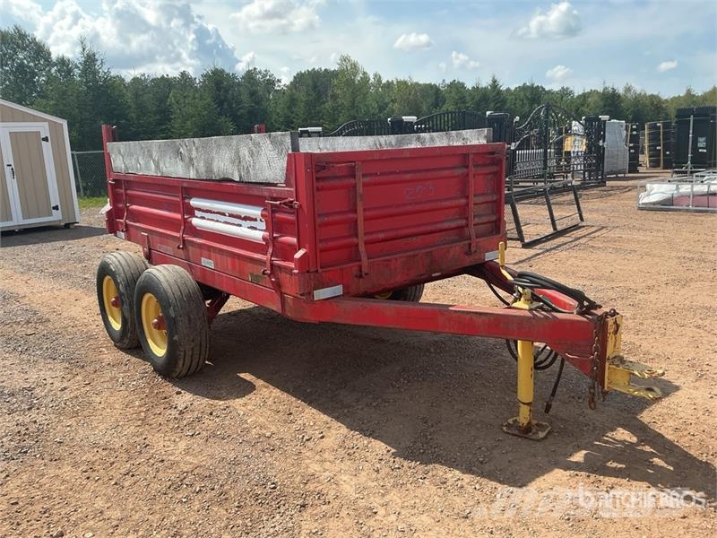 Normand 10 ft T/A End Dump Farm Trailer Other trailers