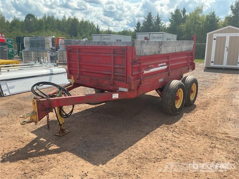 Normand 10 ft T/A End Dump Farm Trailer Other trailers