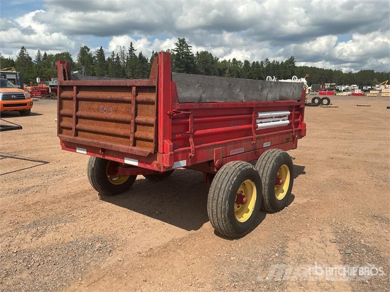 Normand 10 ft T/A End Dump Farm Trailer Other trailers