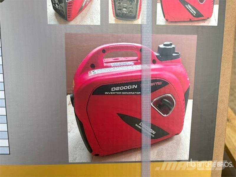 Powertek D2000iN 2 kW Portable Generator Set (Unused) Andre Generatorer