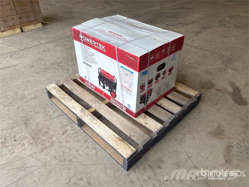 Powertek DG9250E 8 kW Portable Generator Set (Unused) Andre Generatorer