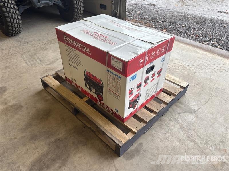 Powertek DG9250E 8 kW Portable Generator Set (Unused) Andre Generatorer