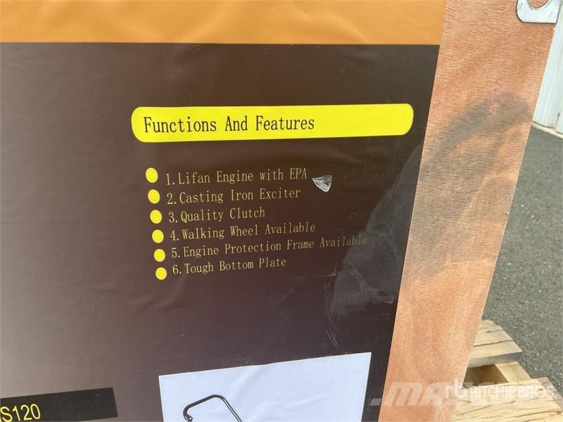 Powertek MS120 Vibratory Plate Compactor (Unused) Trilmachines