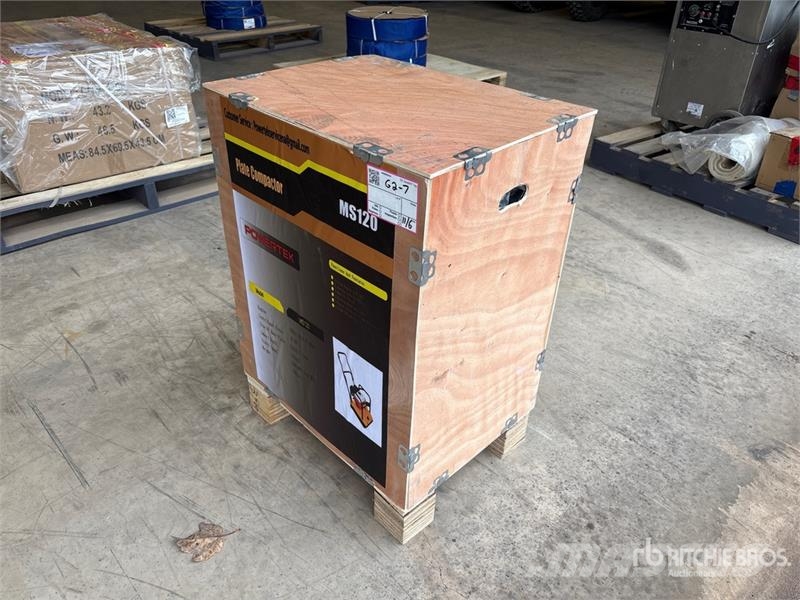 Powertek MS120 Vibratory Plate Compactor (Unused) 平板夯