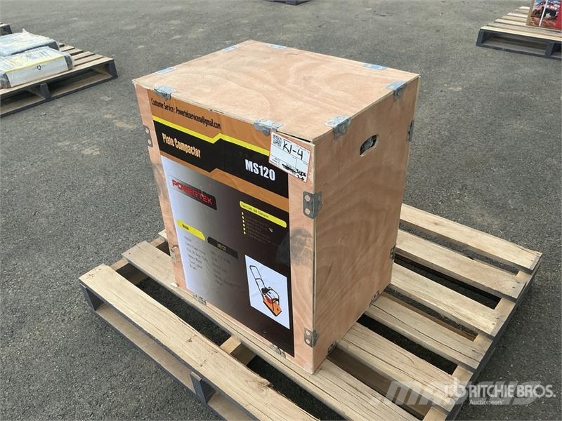 Powertek MS120 Vibratory Plate Compactor (Unused) Trilmachines