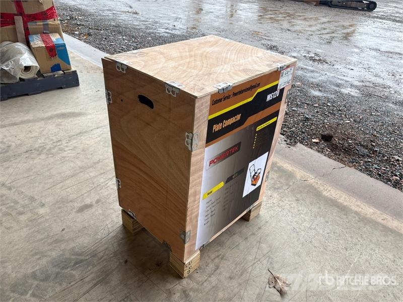 Powertek MS120 Vibratory Plate Compactor (Unused) 平板夯