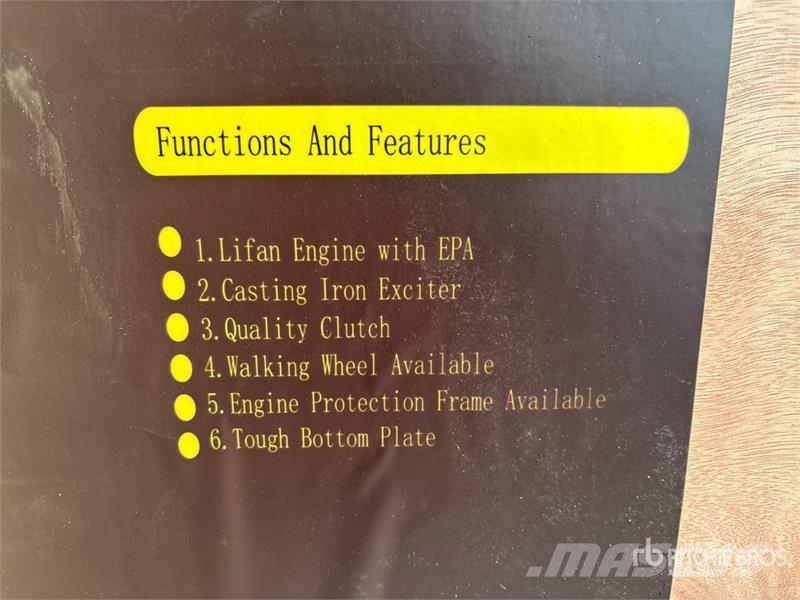 Powertek MS120 Vibratory Plate Compactor (Unused) 平板夯