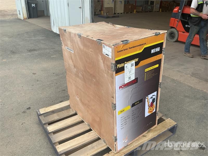 Powertek MS160 Reversible Vibratory Plate Compactor (Unused Trilmachines