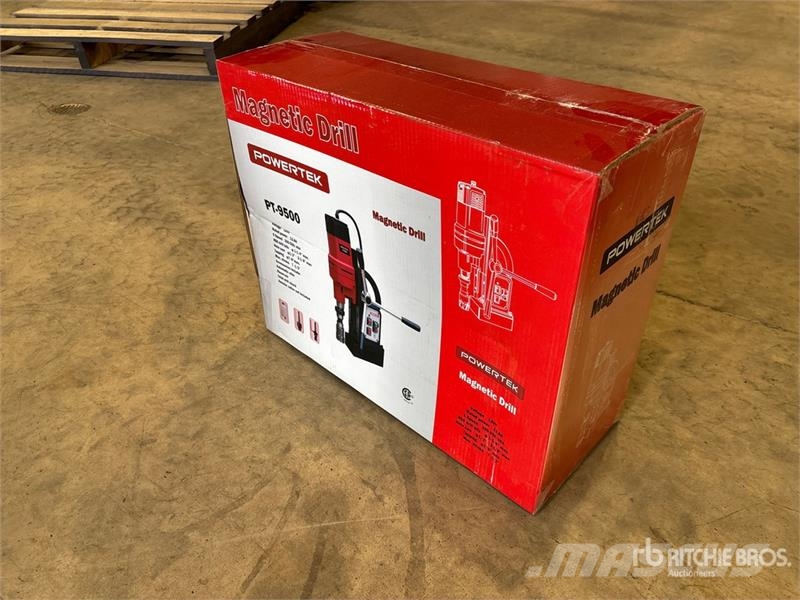 Powertek PT9500 Magnetic Drill Press (Unused) Компоненты строительной техники