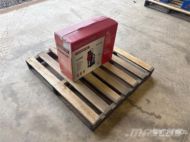 Powertek PT9500 Magnetic Drill Press (Unused) Компоненты строительной техники