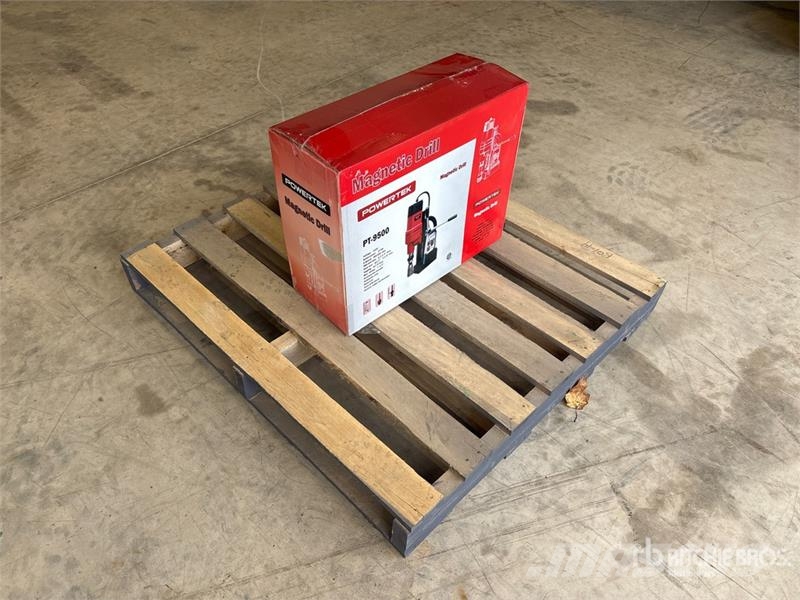 Powertek PT9500 Magnetic Drill Press (Unused) Компоненты строительной техники