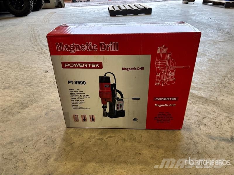Powertek PT9500 Magnetic Drill Press (Unused) Компоненты строительной техники