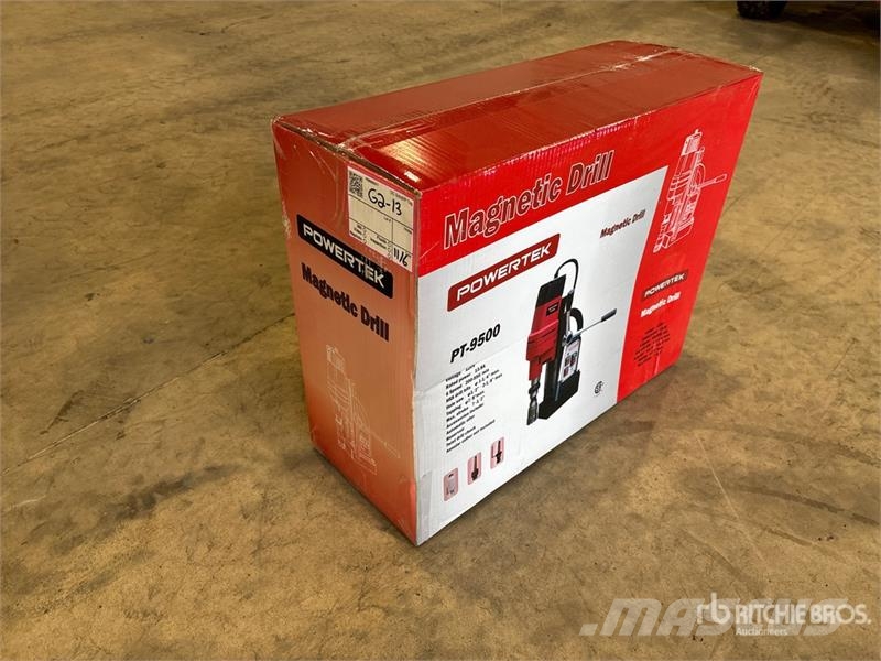 Powertek PT9500 Magnetic Drill Press (Unused) Компоненты строительной техники