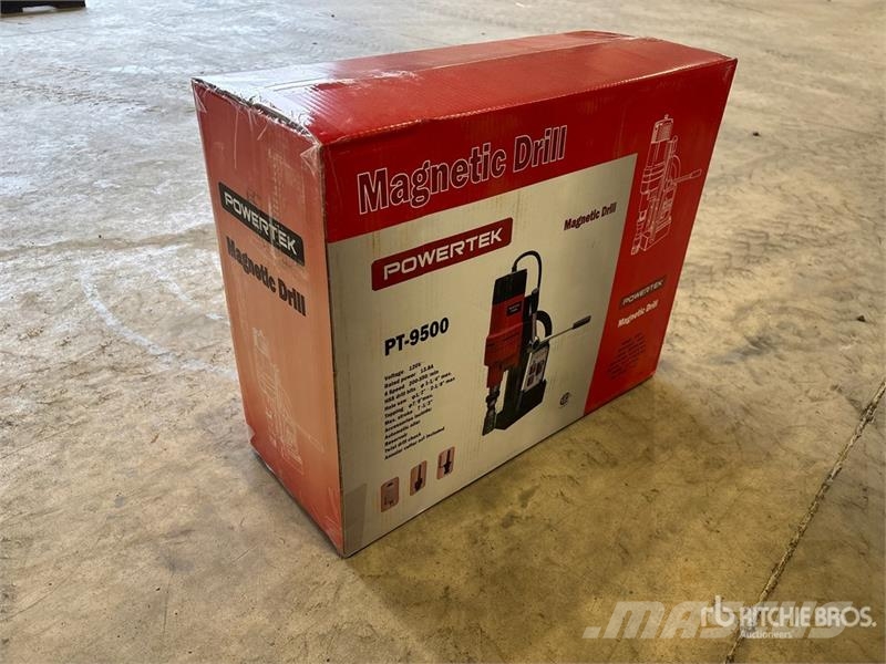 Powertek PT9500 Magnetic Drill Press (Unused) Компоненты строительной техники