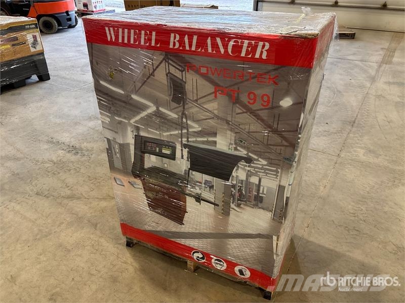Powertek PT99 Wheel Balancer (Unused) Компоненты строительной техники