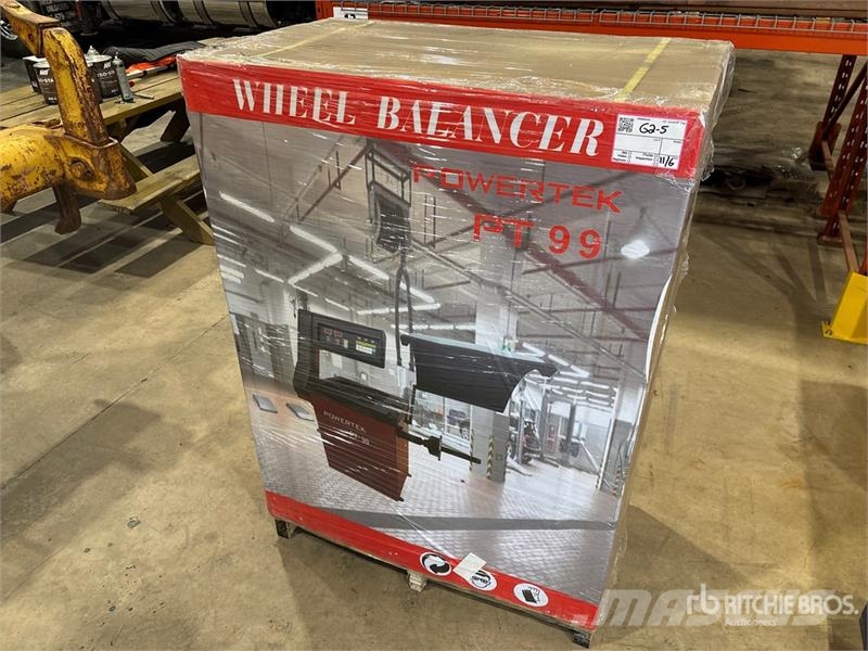 Powertek PT99 Wheel Balancer (Unused) Компоненты строительной техники