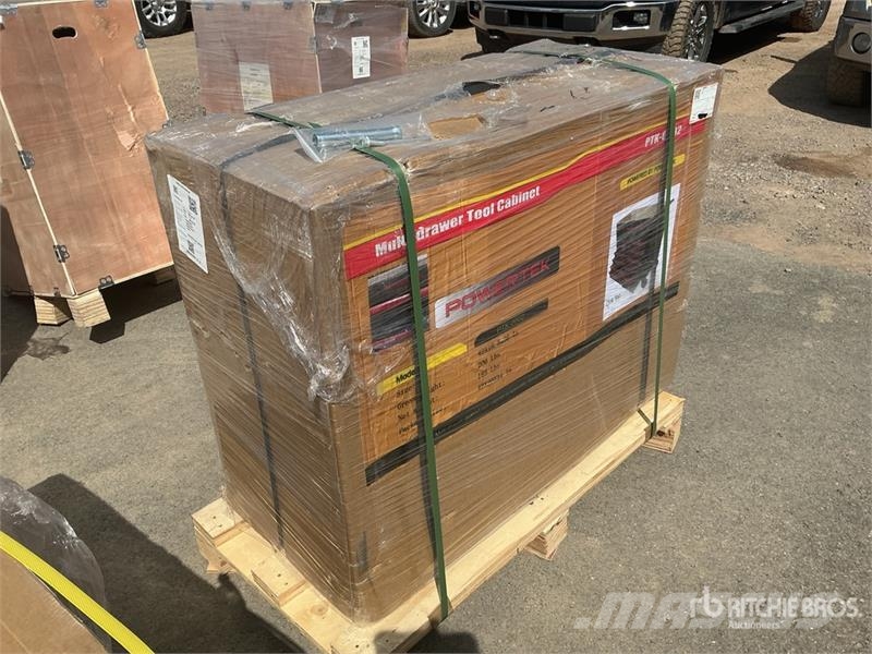Powertek PTK-0002 Multi-Drawer Tool Box (Unused) Otros