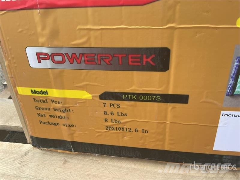Powertek PTK-0007S Double Eyes Webbing Sling (Unused) Piezas y equipos para grúas