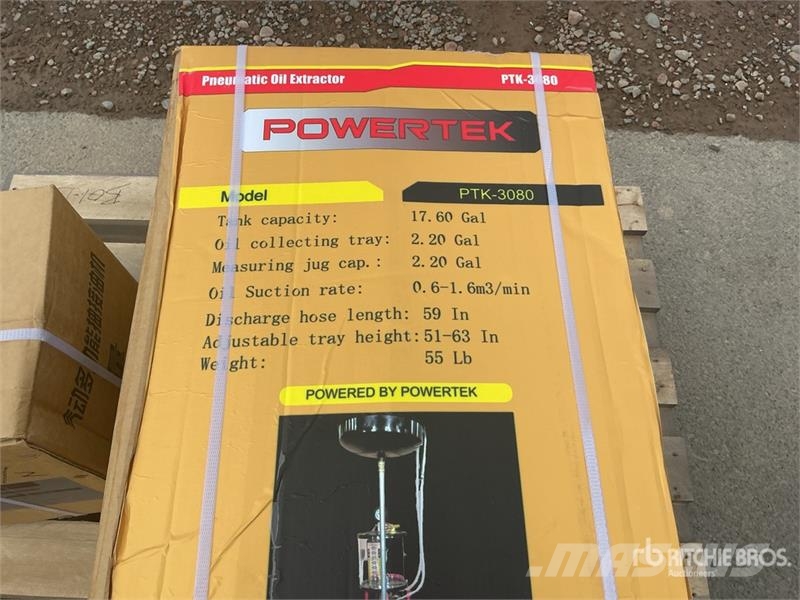 Powertek PTK-3080 Pneumatic Oil Extractor (Unused) Άλλα εξαρτήματα