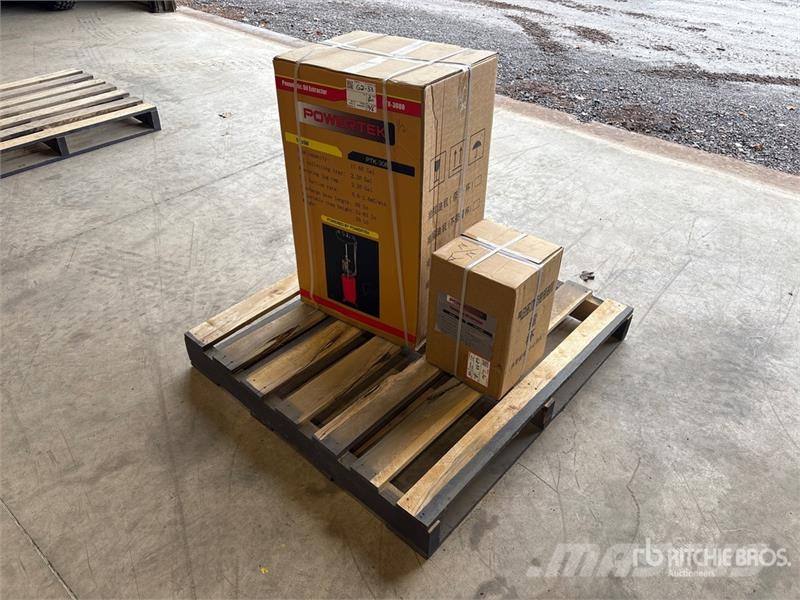 Powertek PTK-3080 Pneumatic Oil Extractor (Unused) Компоненты строительной техники
