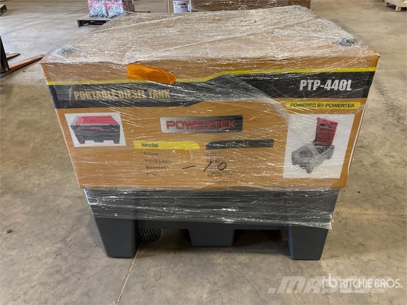 Powertek PTP-440L 116 gal Portable Poly Diesel Fuel Tank (U 연료 및 첨가제 탱크