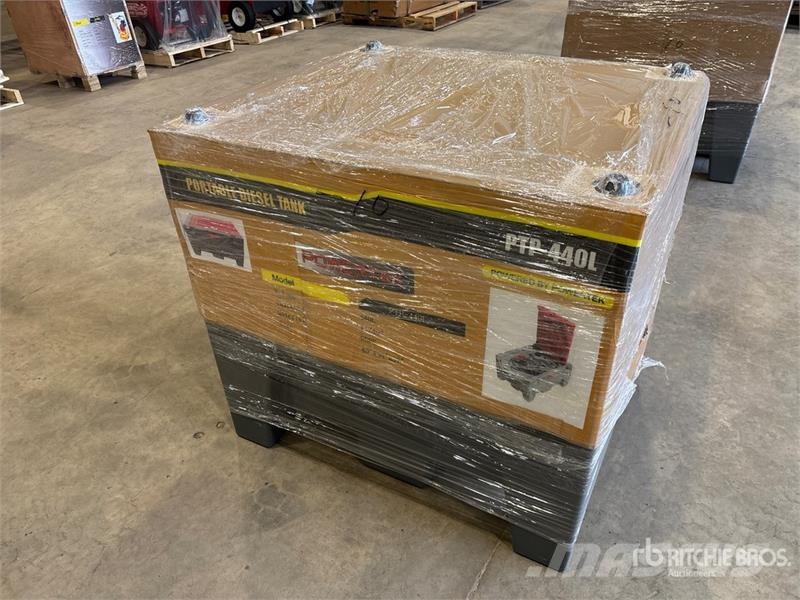 Powertek PTP-440L 116 gal Portable Poly Diesel Fuel Tank (U 연료 및 첨가제 탱크