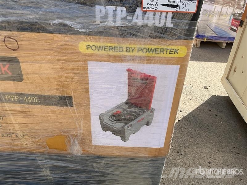 Powertek PTP-440L 116 gal Portable Poly Diesel Fuel Tank (U Fuel and additive tanks